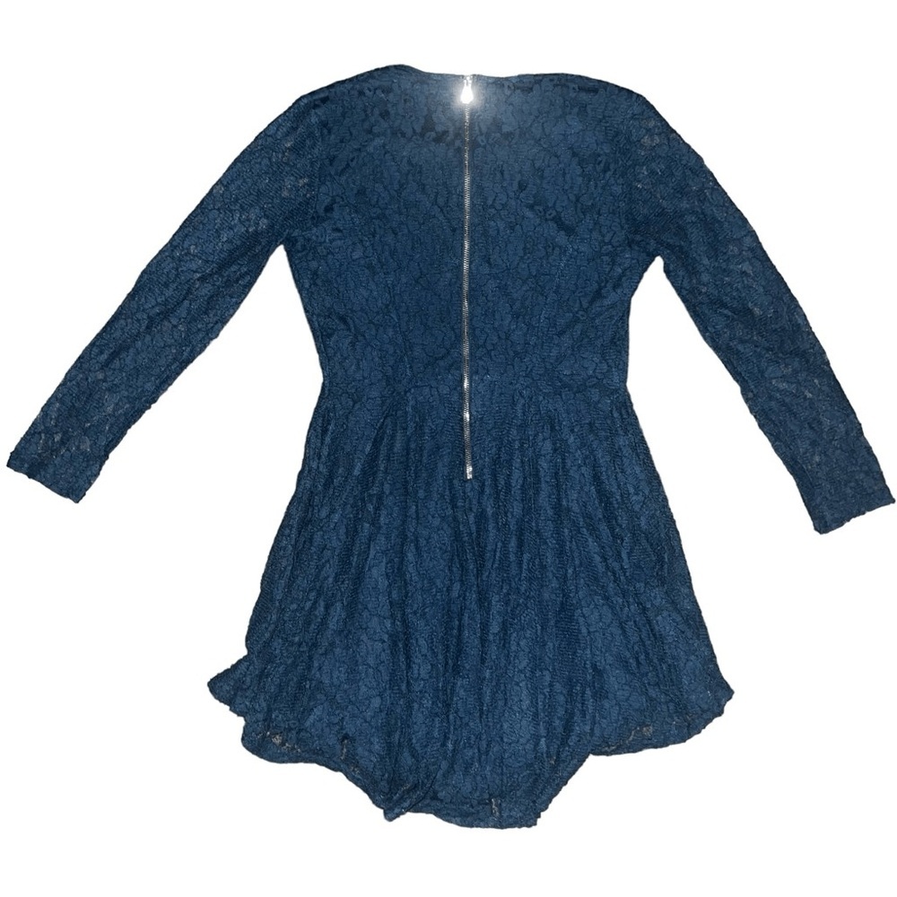 Altar'd State Teal Lace Dress